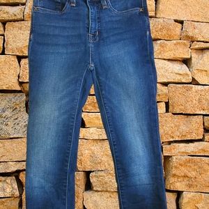 Madewell denim 9” mid rise skinny jeans size 26